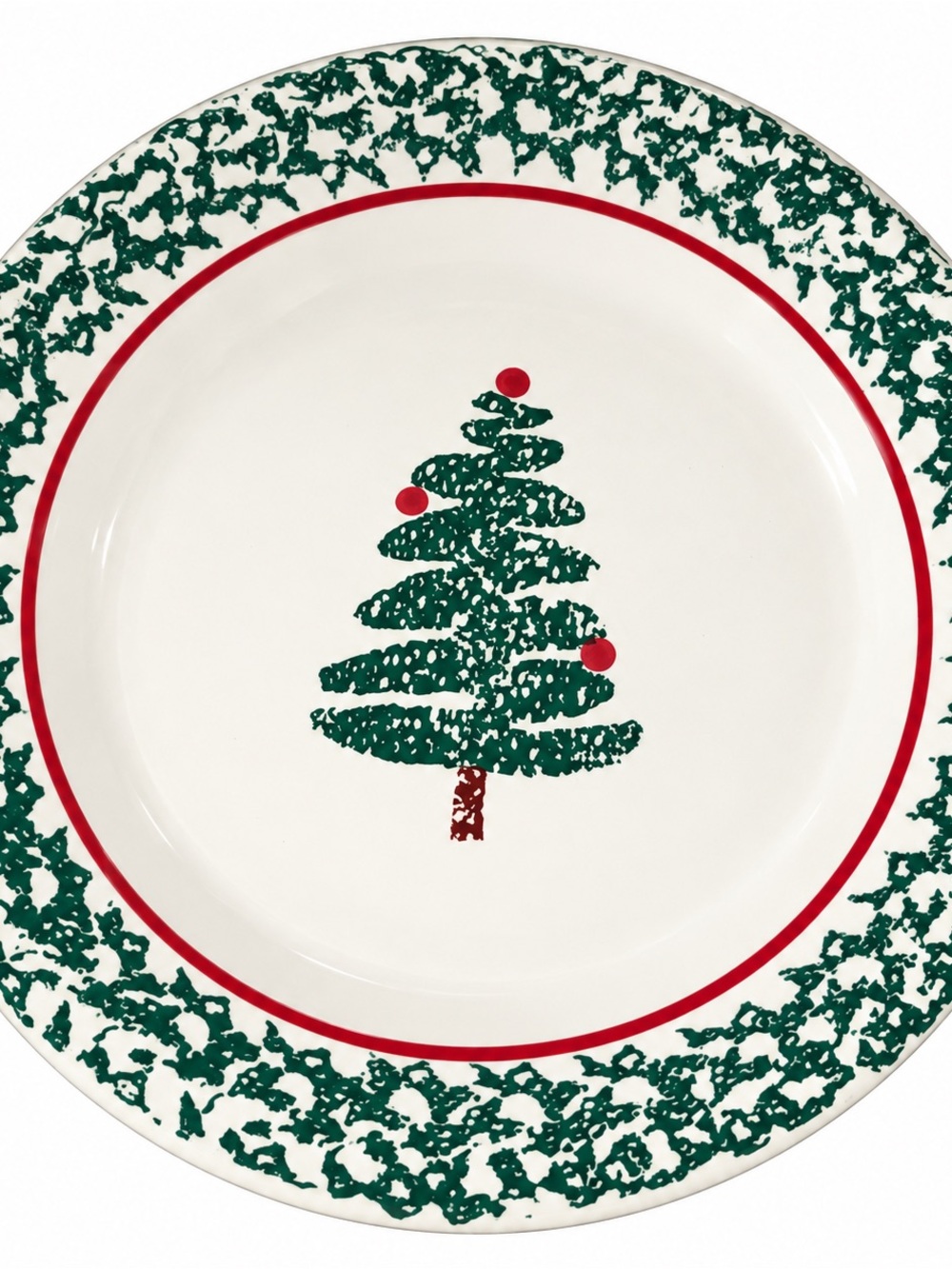Furio Home Christmas Tree Plates Set of 4 Made in Italy Vintage